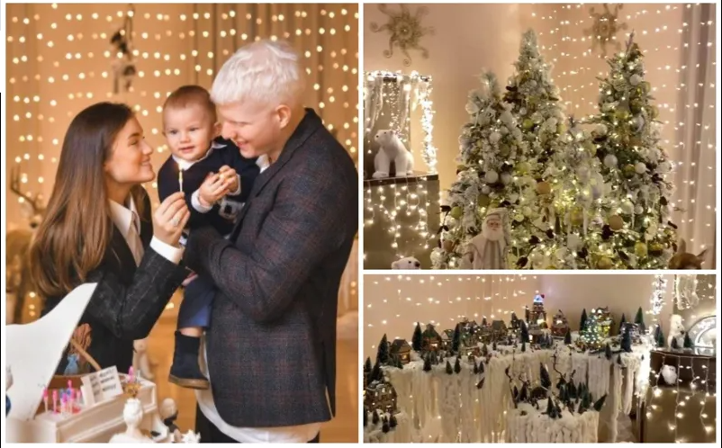 ივანიშვილებმა საახალწლოდ სახლი ზღაპრულად მორთეს - ფოტოები წყვილის ინსტაგრამ გვერდიდან